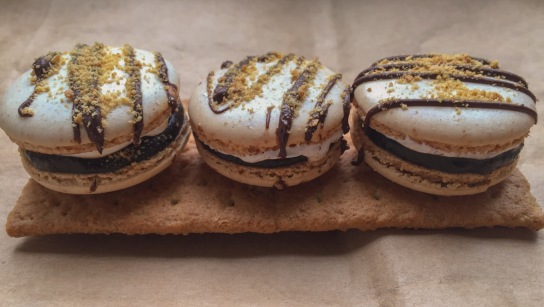 S'mores French Macarons